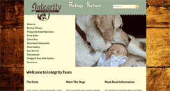 Desktop Screenshot of integrityfarms.com